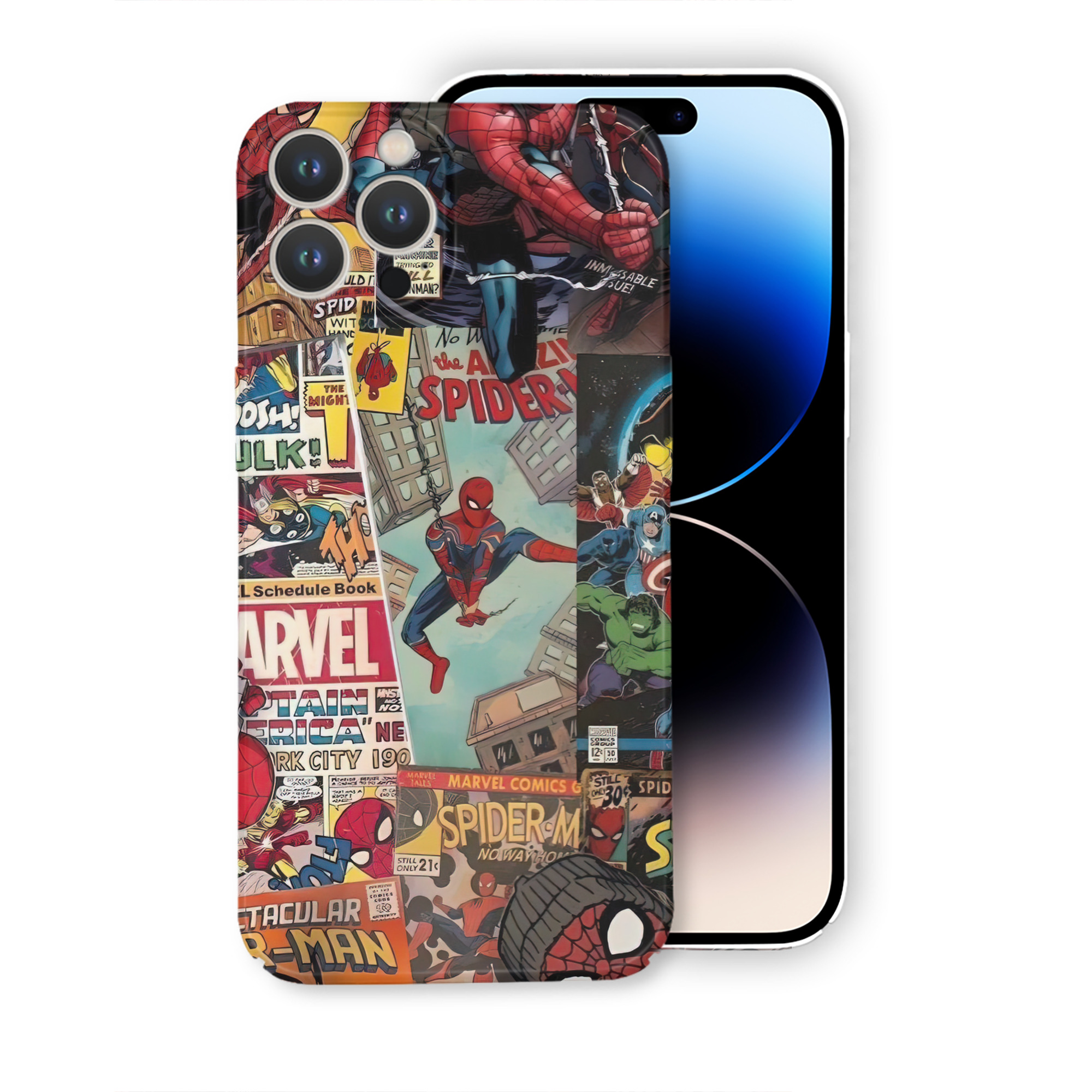 （画像用） Spider Man スパイダーマン 【iPhone 14シリーズ対応】ハードケース